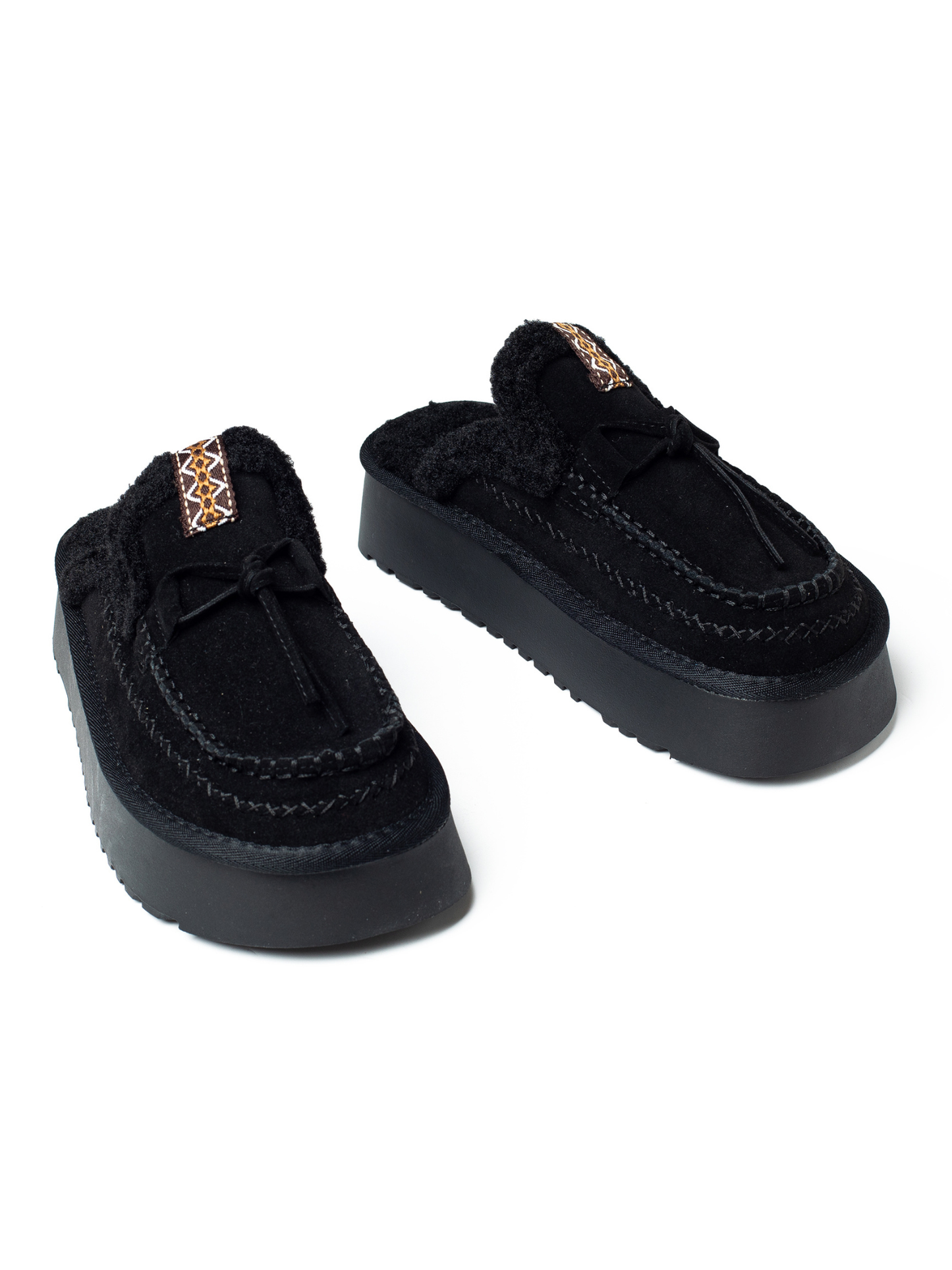 אמורה- כפכף פלטפורמה פרווה לנשים של אדיס