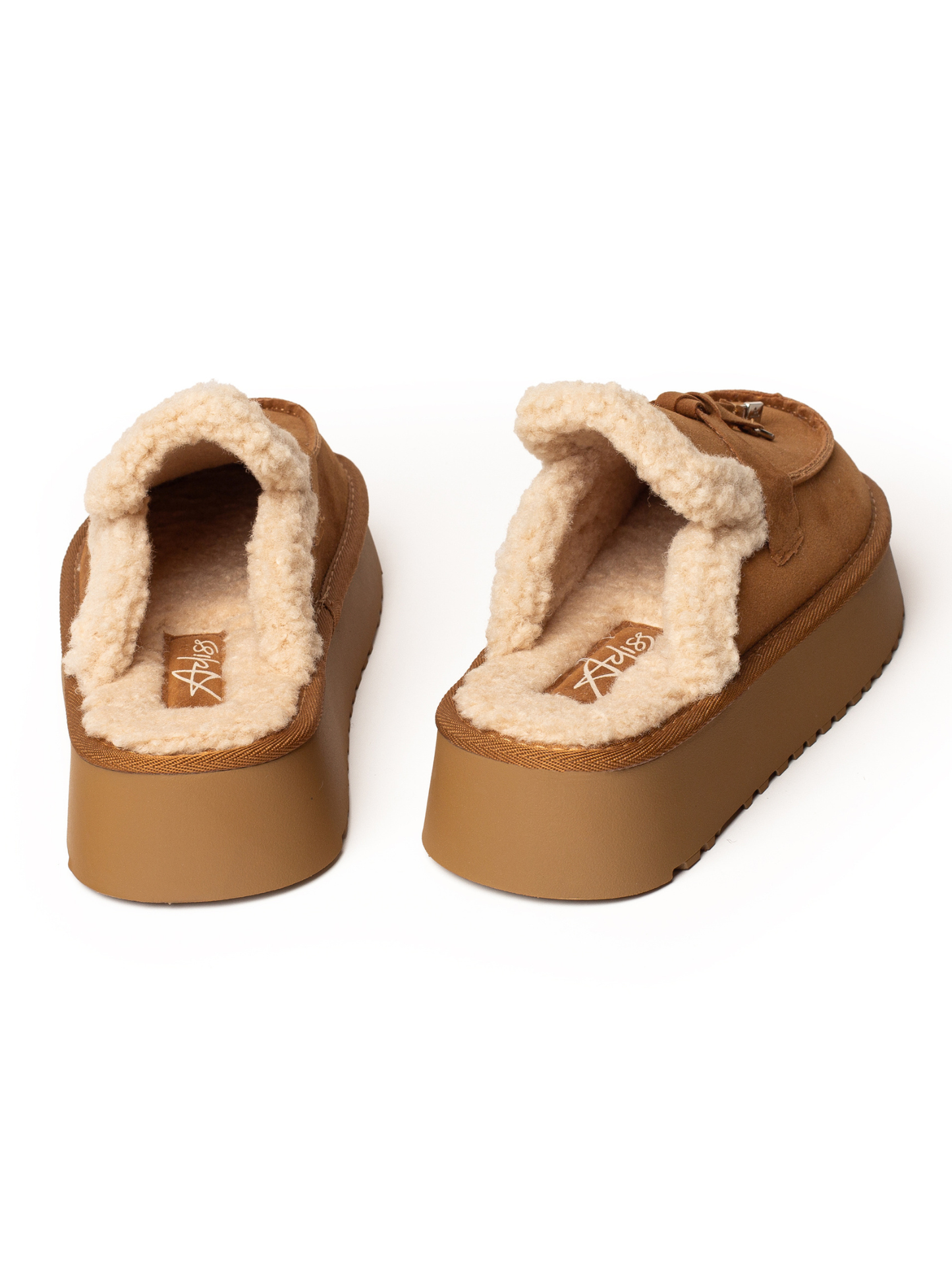 כפכף פלטפורמה פרווה לנשים דגם פיאנה של אדיס