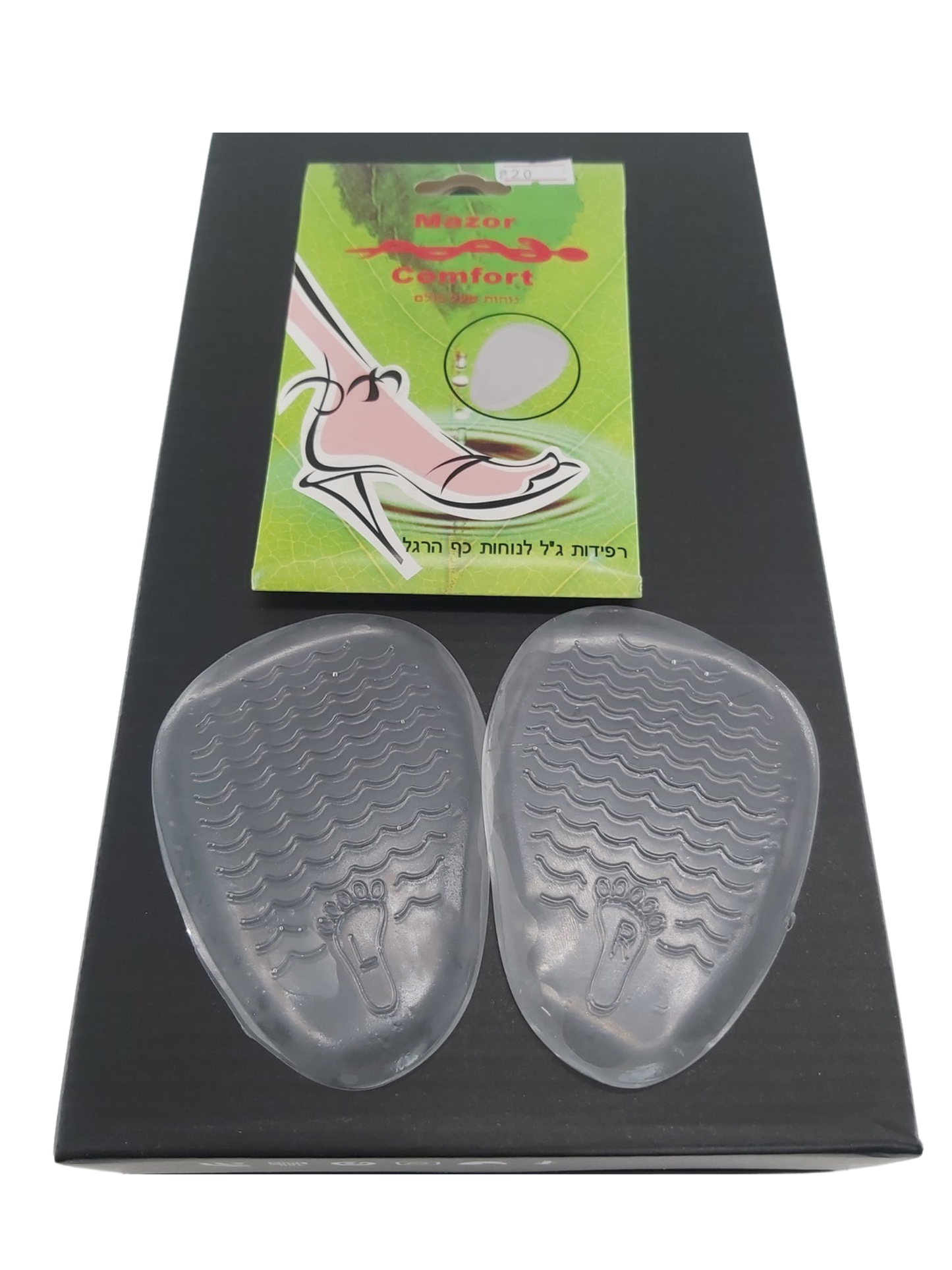 רפידת ג'ל רכה לנוחות כף הרגל