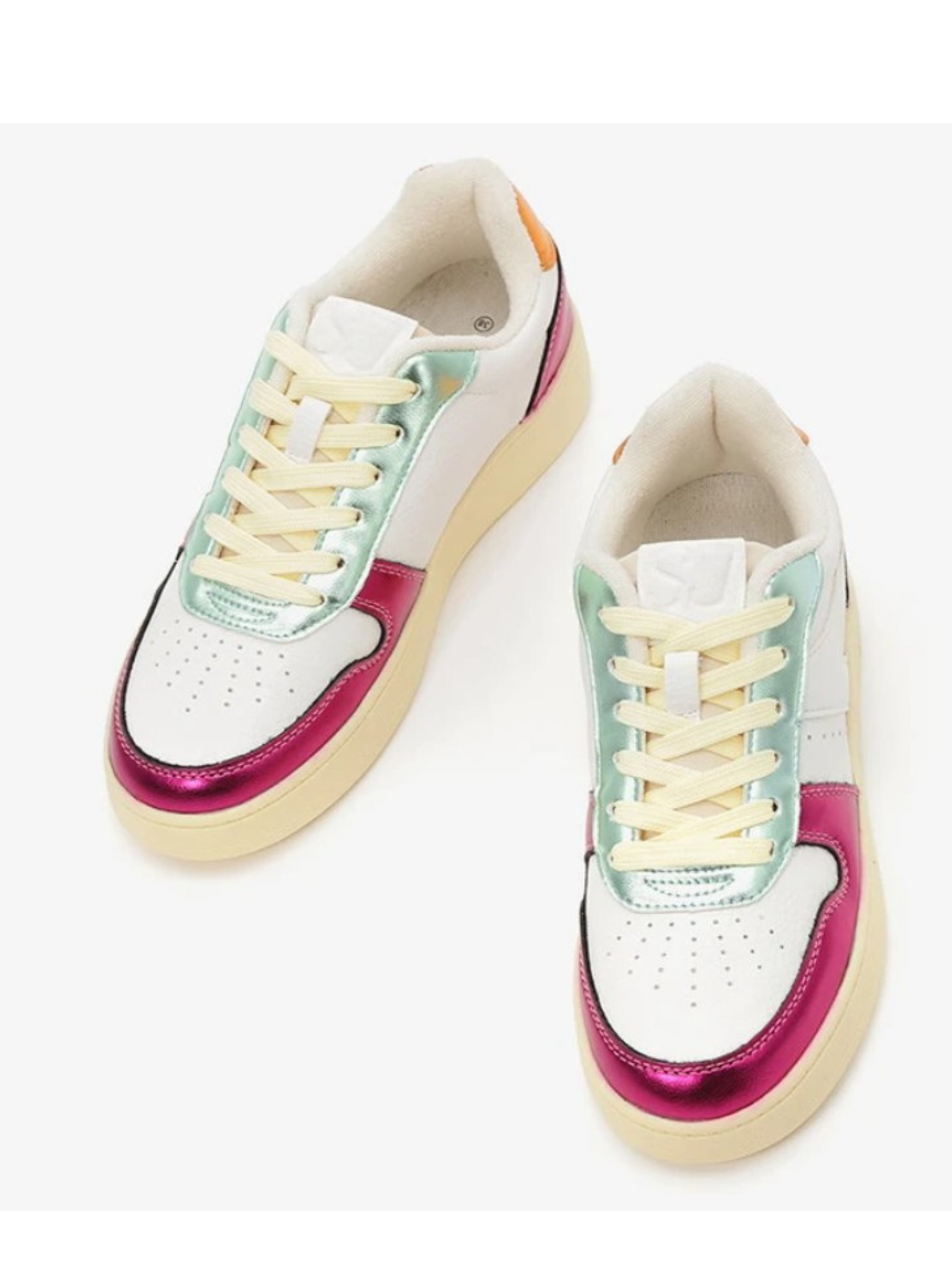 פופ קולור- פרנקו ביין סניקרס לנשים פלטפורמה