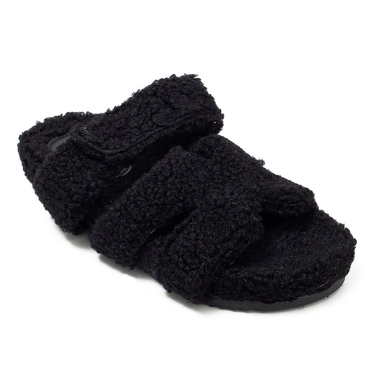 אלפיין - כפכפי רצועות פרווה לנשים של אדיס מק"ט 9023 - Adiss