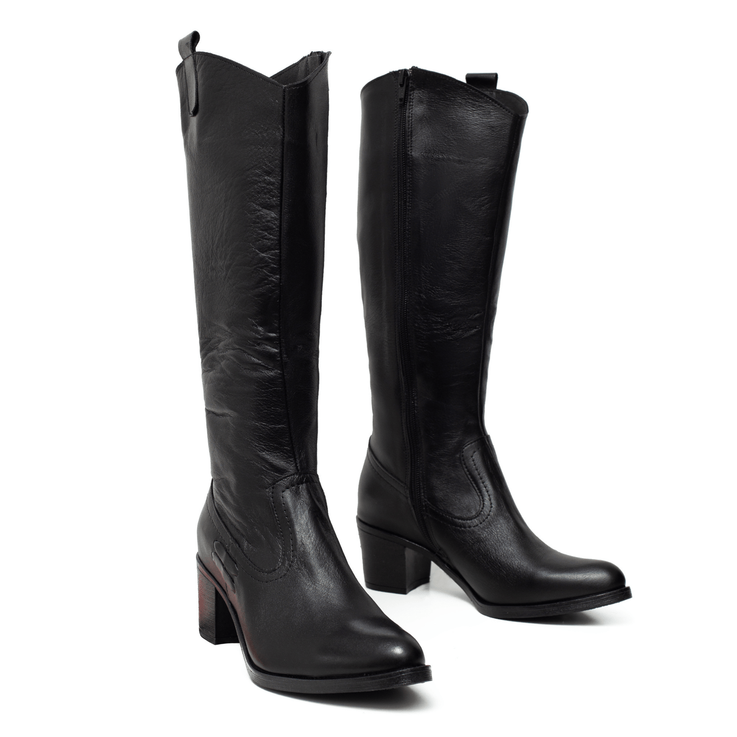 פסגת היופי - מגפיים מעור בגזרה גבוהה של רד אפל מק"ט 5840 - Adiss