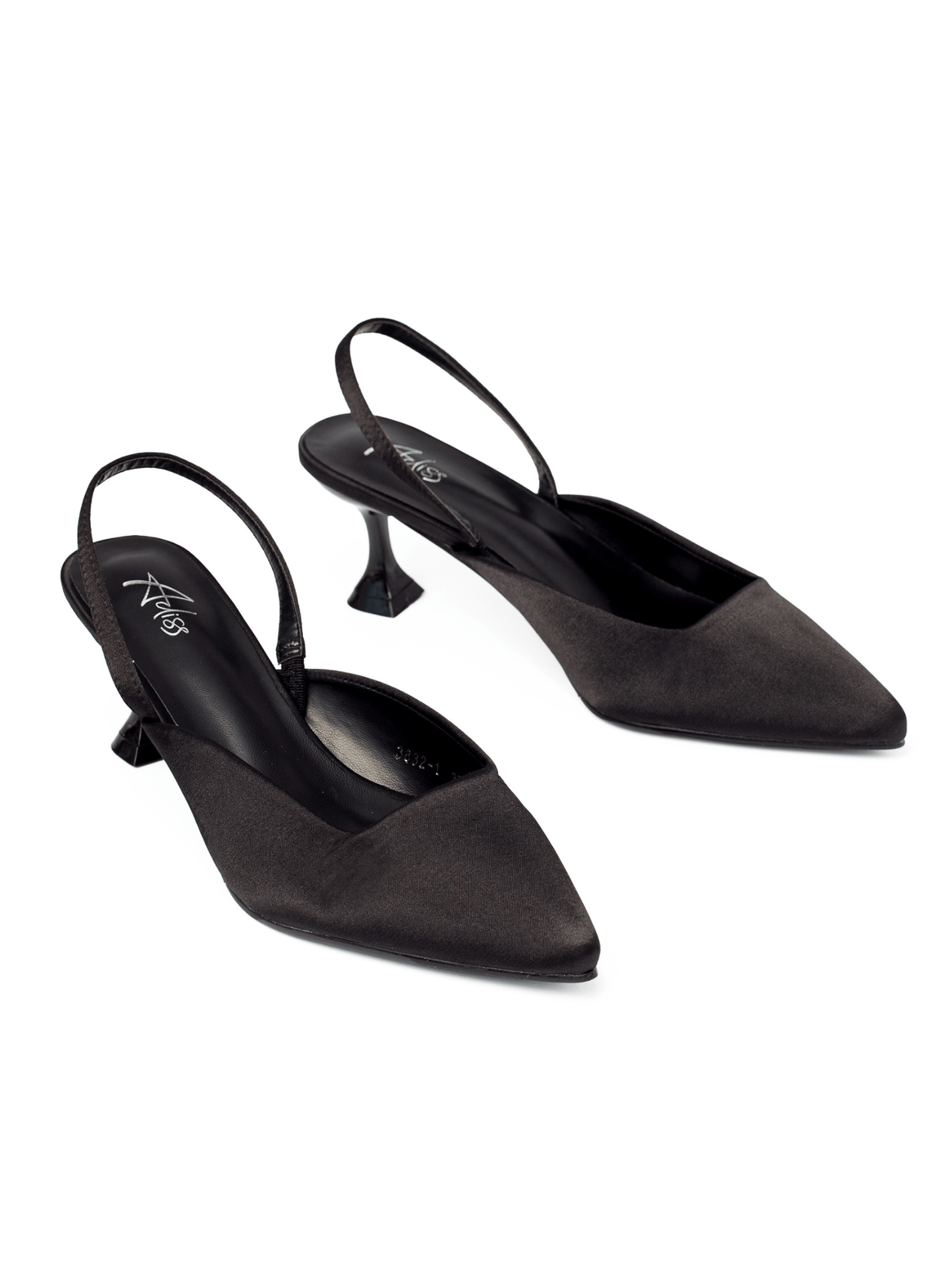 נעלי עקב מסאטן - Adiss