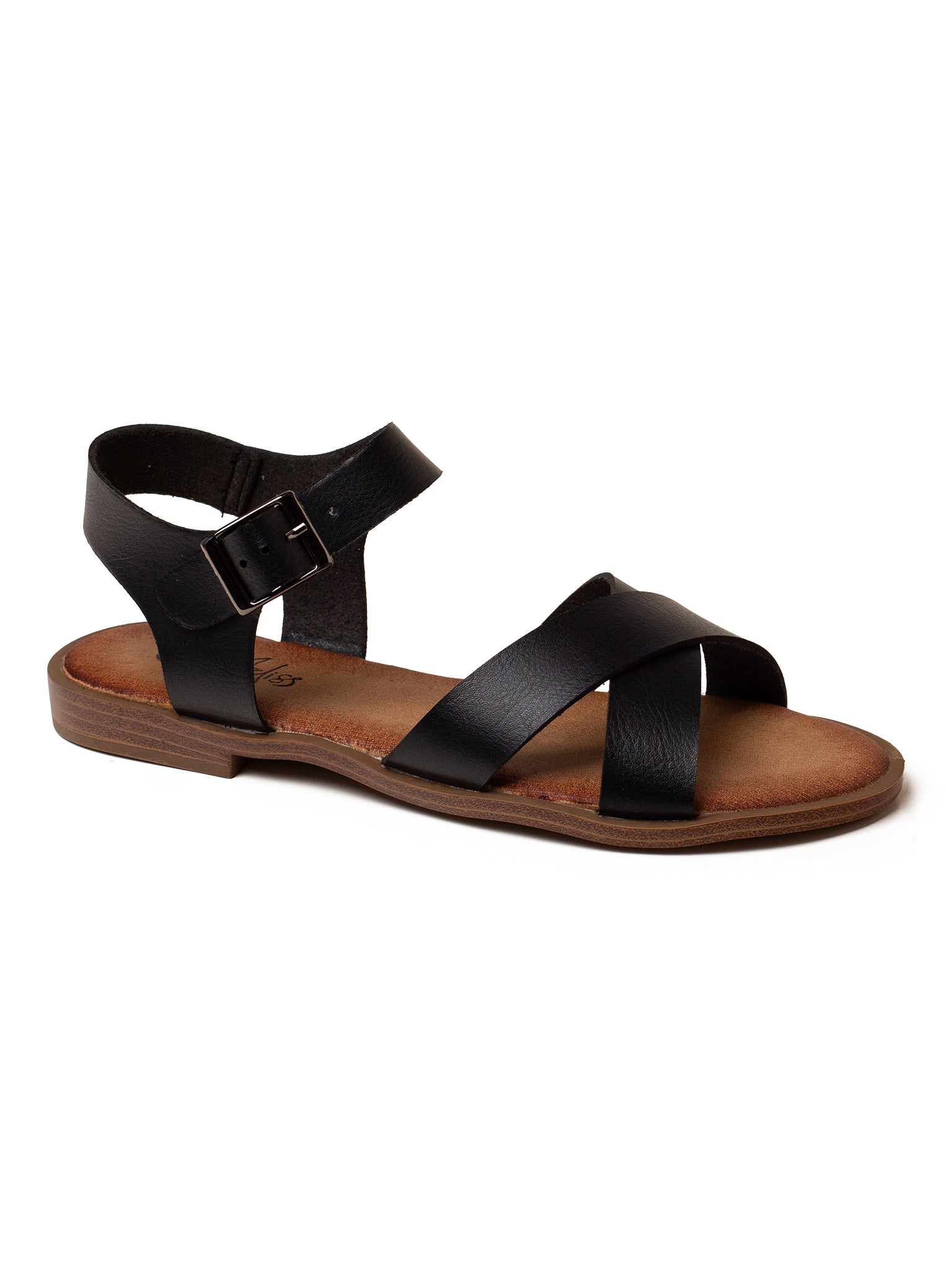 סנדלי אקסילה - סנדלים איקס שטוחים של אדיס לנשים - Adiss