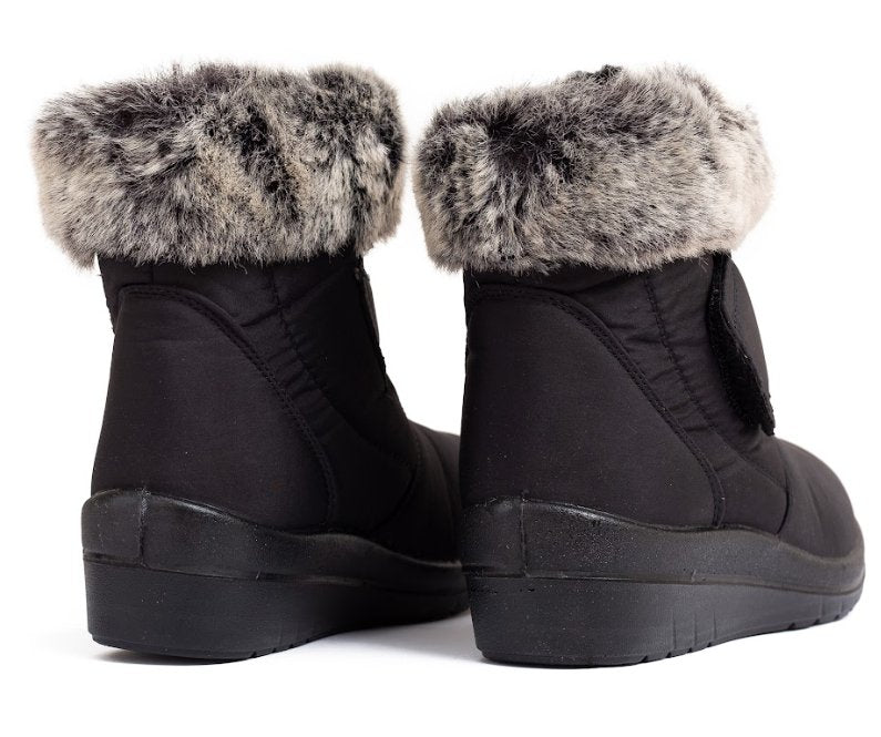 אסקימו - מגפונים קצרים עם פרווה לנשים - Adiss