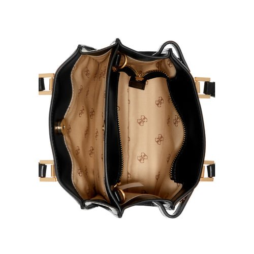 גס תיק כתף / צד שחור מיני | GUESS ATENE MINI SATCHEL GUESS - Adiss