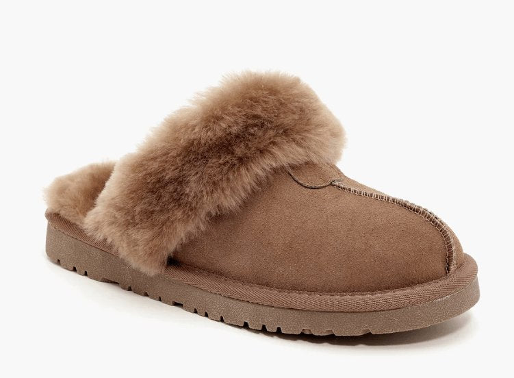 ספוטי- נעלי בית עם בטנת פרווה - Adiss