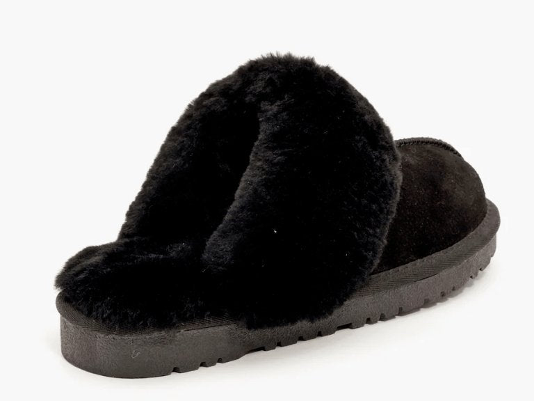 ספוטי- נעלי בית עם בטנת פרווה - Adiss