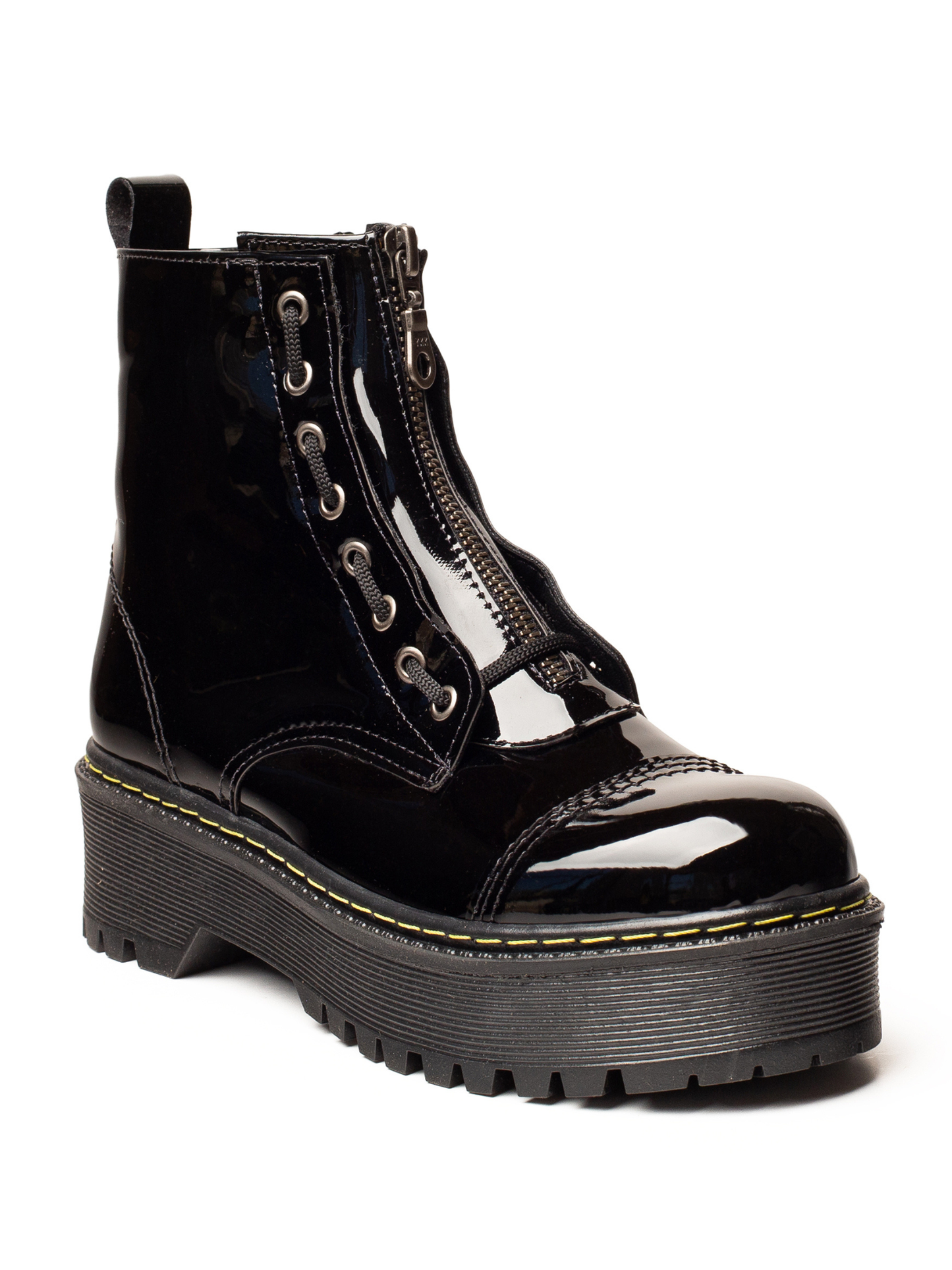 אלקסה- מגפונים עם רוכסן סוליה פלטפורמה לנשים של אדיס