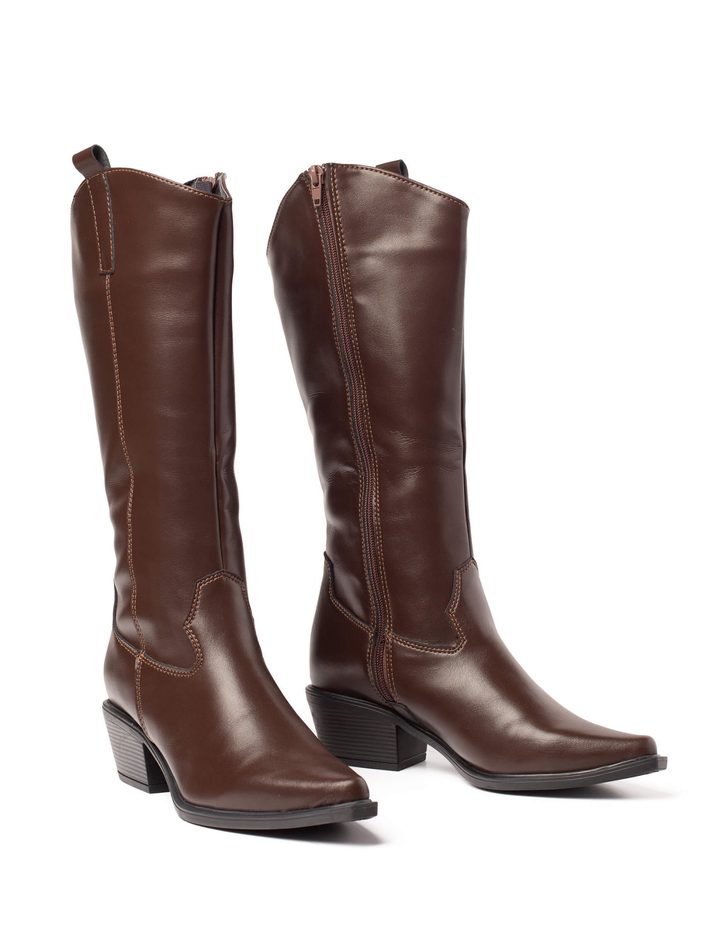 ווסט בוטס- מגף בוקרים שפיץ קלאסי לנשים עקב בינוני של אדיס