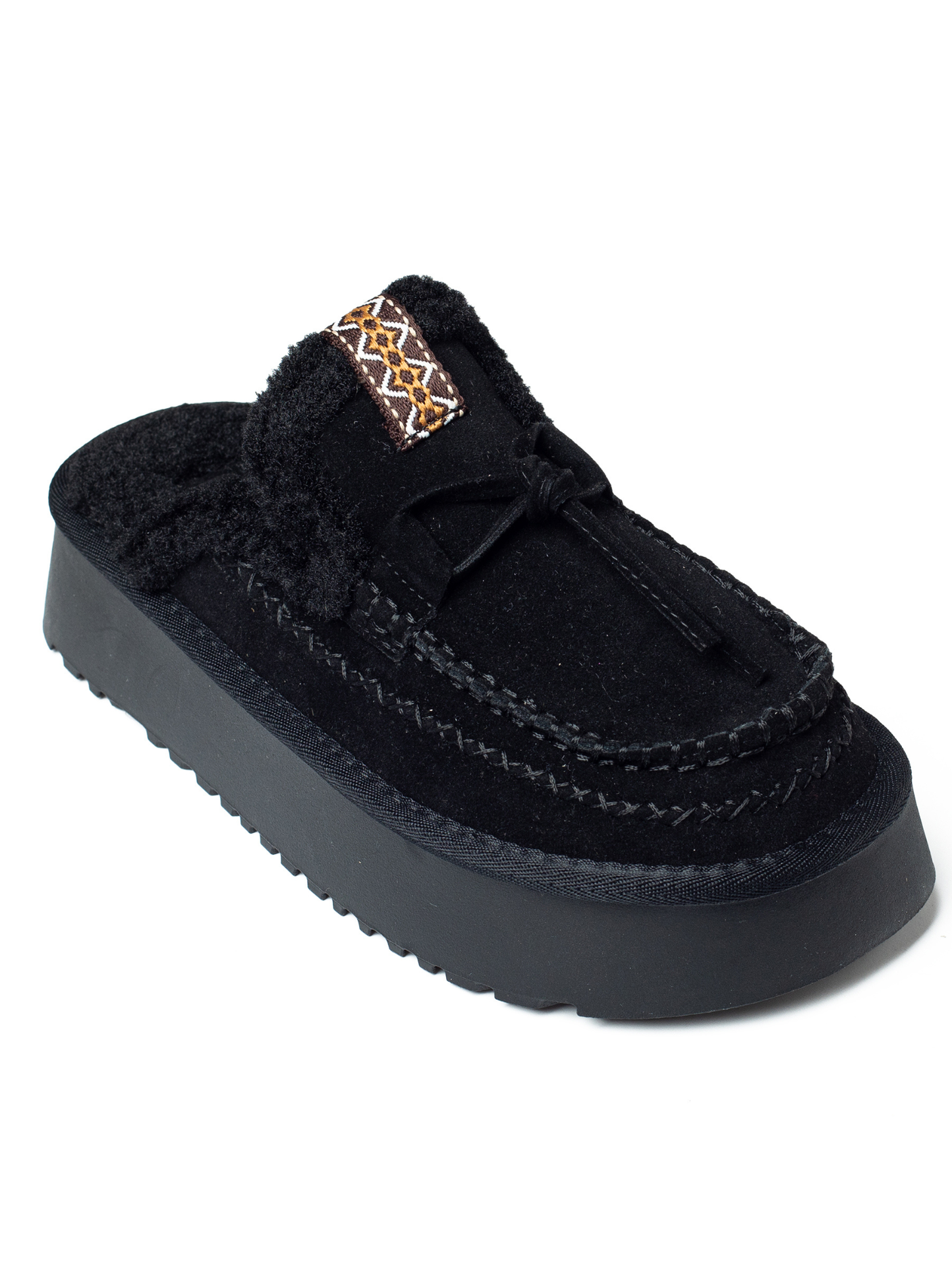 אמורה- כפכף פלטפורמה פרווה לנשים של אדיס