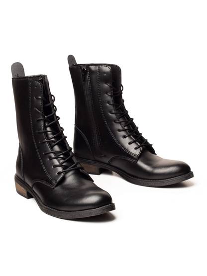 לייס אפ- מגפונים לנשים עם שרוכים