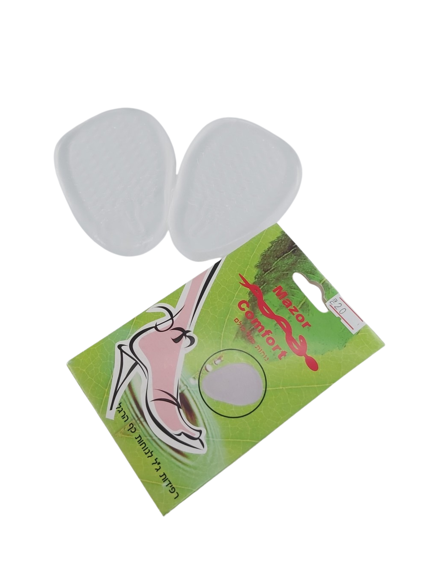 רפידת ג'ל רכה לנוחות כף הרגל