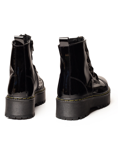 אלקסה- מגפונים עם רוכסן סוליה פלטפורמה לנשים של אדיס