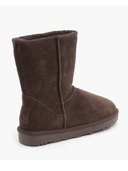 וואנדר- מגפי פרווה עור זמש איכותי לנשים