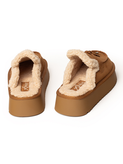 כפכף פלטפורמה פרווה לנשים דגם פיאנה של אדיס