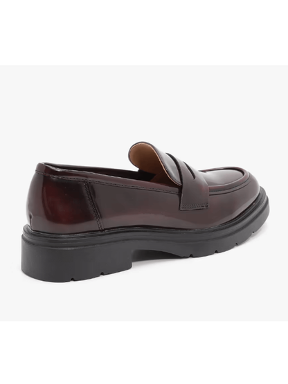 רוסלינדה- נעלי מוקסין מעור סבנטי ניין לנשים מק"ט 835