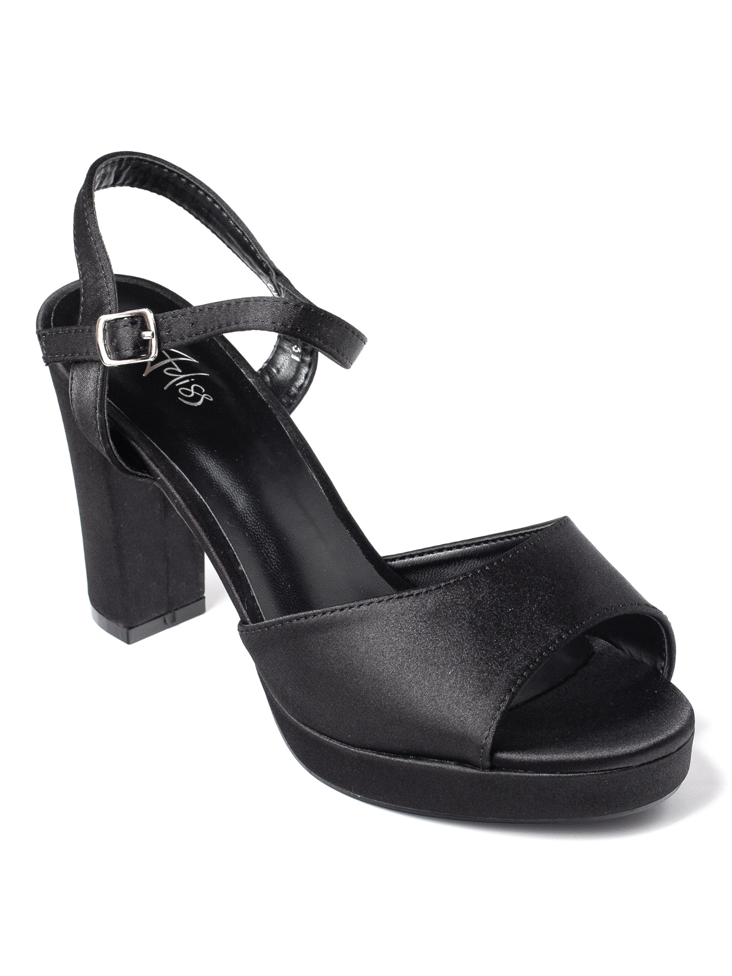 סנדל עקב רחב גבוה עם פלטפורמה - 3370