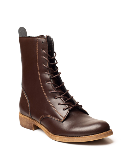 לייס אפ- מגפונים לנשים עם שרוכים