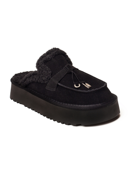 כפכף פלטפורמה פרווה לנשים דגם פיאנה של אדיס