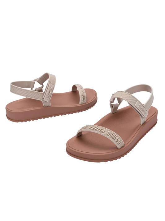 סנדל M LOVER PAPETE MARRON של מליסה שתי רצועות