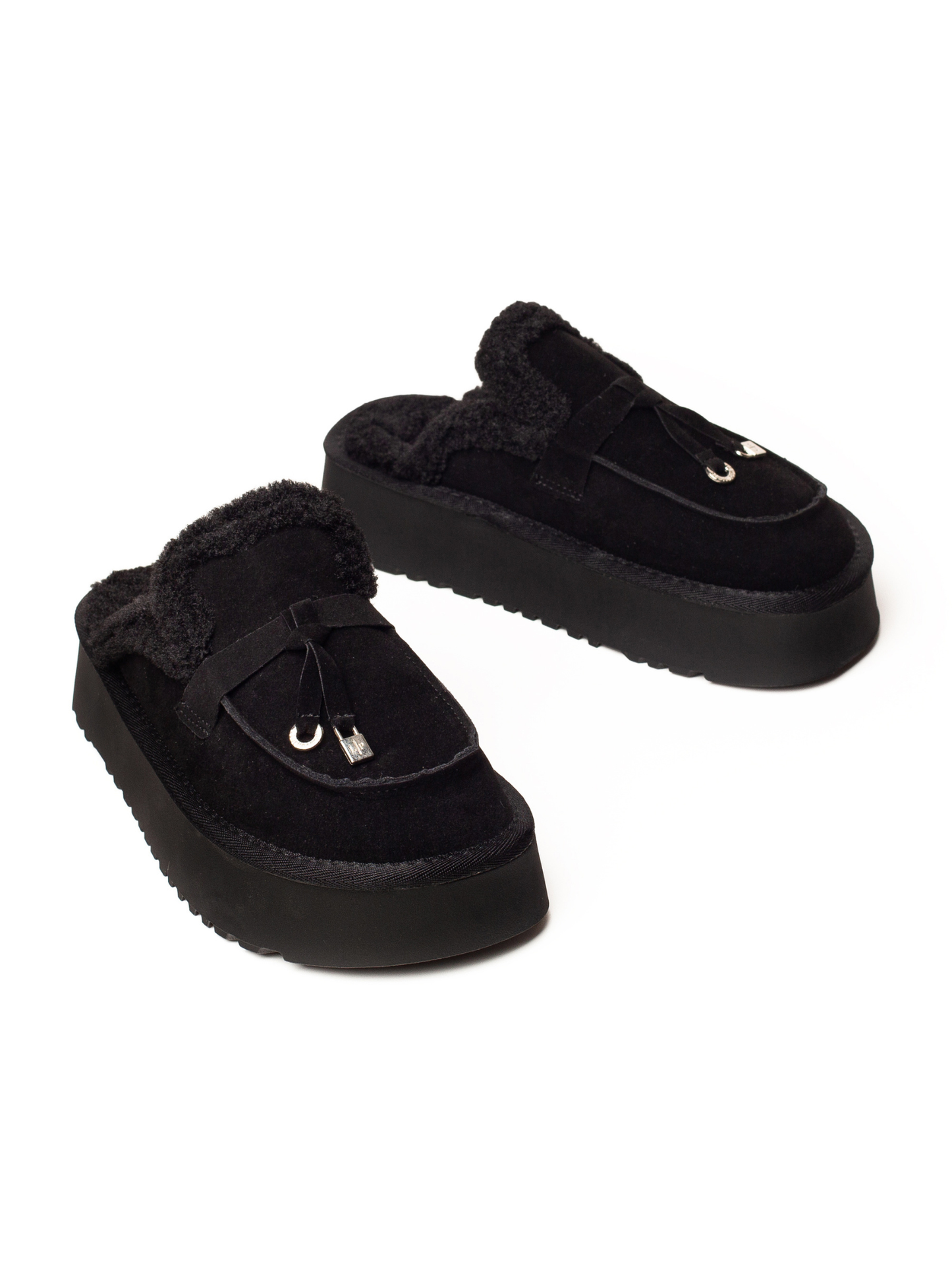 כפכף פלטפורמה פרווה לנשים דגם פיאנה של אדיס