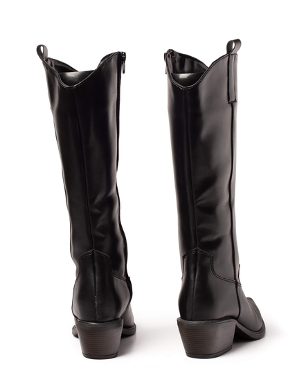 ווסט בוטס- מגף בוקרים שפיץ קלאסי לנשים עקב בינוני של אדיס