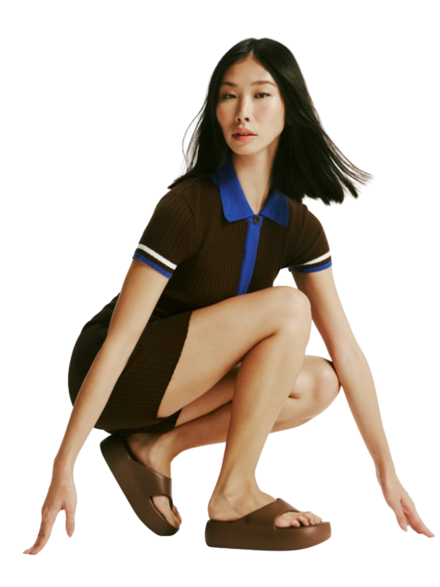 כפכפי אצבע פלטפורמה של מליסה לנשים