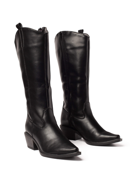 ווסט בוטס- מגף בוקרים שפיץ קלאסי לנשים עקב בינוני של אדיס