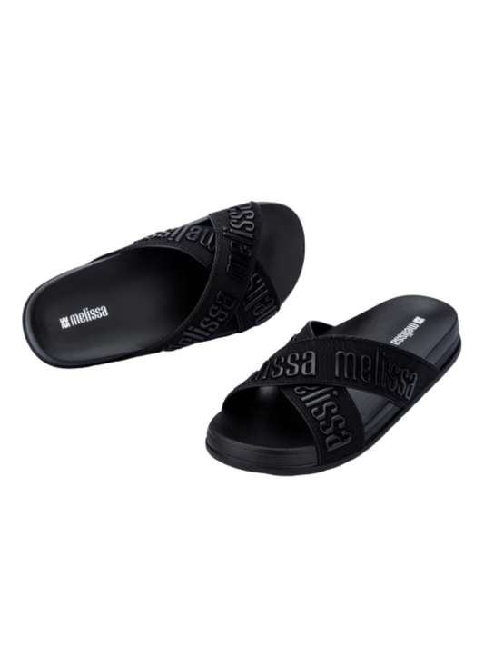 כפכפי מליסה 2 רצועות X שטוחים לנשים