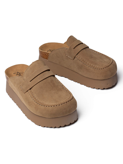 כפכף מוקסין פלטפורמה אורבן צ'יק לנשים של אדיס