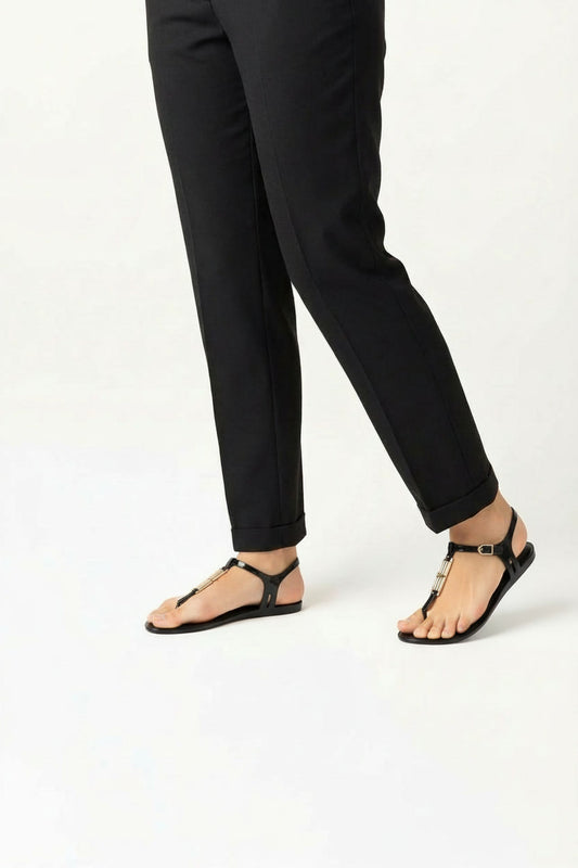 מיאמי וייבס- סנדלי אצבע מליסה שטוחים לנשים מק"ט 35907