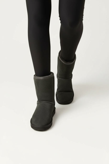 וואנדר- מגפי פרווה עור זמש איכותי לנשים