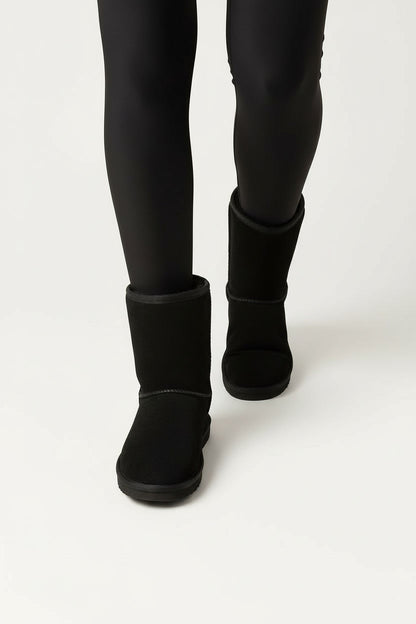 וואנדר- מגפי פרווה עור זמש איכותי לנשים